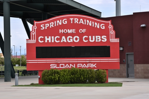 Chicago Cubs Spring Training tickets and schedule sloan park pic
